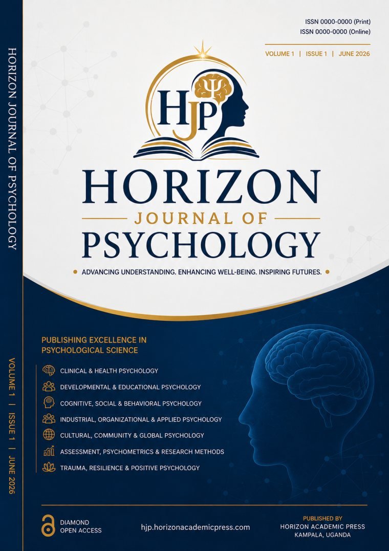 Cover of Horizon Journal of Psychology